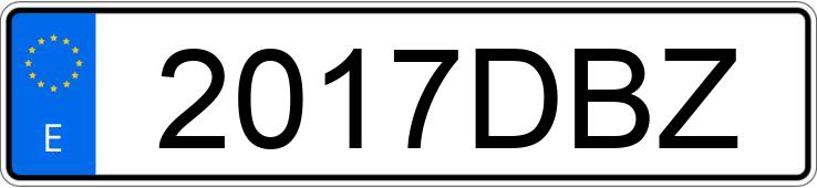Numer rejestracyjny 2017DBZ posiada PEUGEOT PARTNER Numer rejestracyjny 2017DBZ posiada PEUGEOT PARTNER