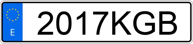Numer rejestracyjny 2017KGB posiada OPEL MOKKA