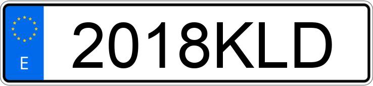 Numer rejestracyjny 2018KLD posiada PEUGEOT 3008