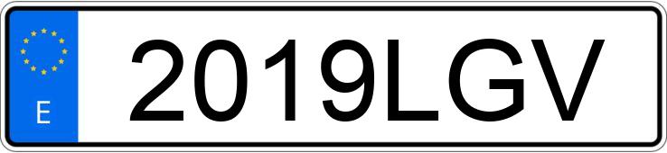 Numer rejestracyjny 2019LGV posiada PEUGEOT 3008