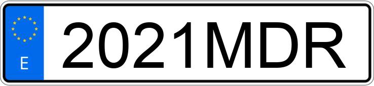 Numer rejestracyjny 2021MDR posiada DR DR 4.0 Numer rejestracyjny 2021MDR posiada DR DR 4.0