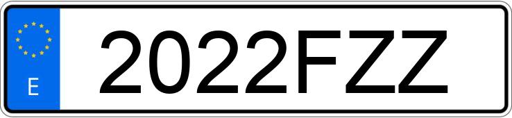 Numer rejestracyjny 2022FZZ posiada VOLKSWAGEN CADDY MAXI