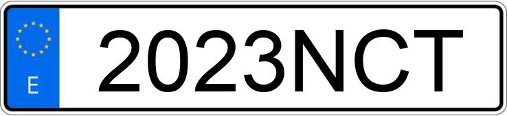 Numer rejestracyjny 2023NCT posiada RENAULT SYMBIOZ