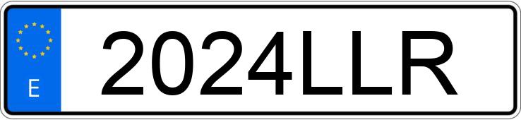 Numer rejestracyjny 2024LLR posiada SEAT LEON