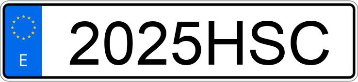 Registreringsnummeret 2025HSC har BMW SERIE 5