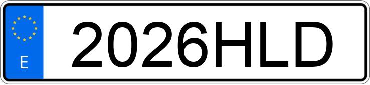 Numer rejestracyjny 2026HLD posiada PEUGEOT 308