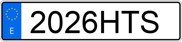 Numer rejestracyjny 2026HTS posiada AUDI A6