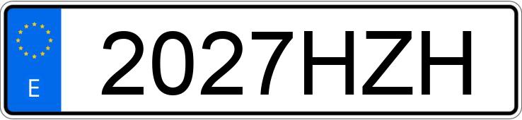 Numer rejestracyjny 2027HZH posiada HYUNDAI SANTA FE