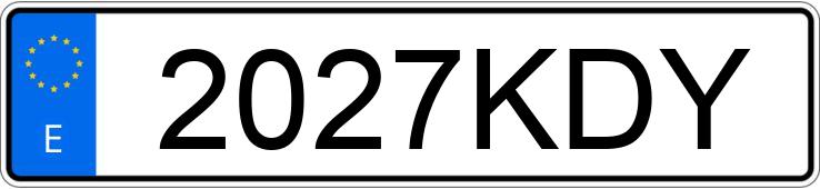 Numer rejestracyjny 2027KDY posiada VOLKSWAGEN PASSAT Numer rejestracyjny 2027KDY posiada VOLKSWAGEN PASSAT