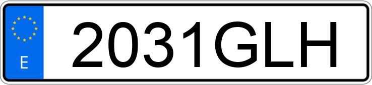 Numer rejestracyjny 2031GLH posiada FIAT PANDA