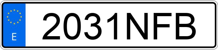 Numer rejestracyjny 2031NFB posiada MERCEDES CITAN Numer rejestracyjny 2031NFB posiada MERCEDES CITAN