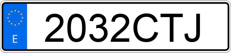 Numer rejestracyjny 2032CTJ posiada CITROEN XSARA Numer rejestracyjny 2032CTJ posiada CITROEN XSARA