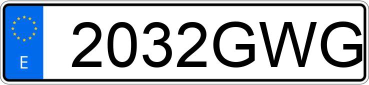 Numer rejestracyjny 2032GWG posiada PEUGEOT 207 Numer rejestracyjny 2032GWG posiada PEUGEOT 207