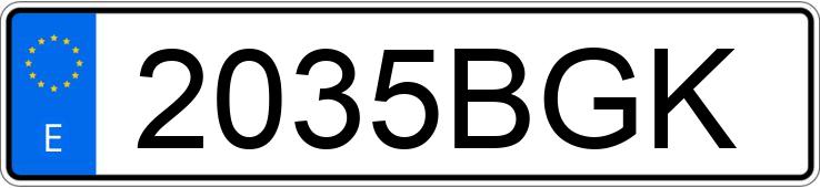 Numer rejestracyjny 2035BGK posiada AUDI A3 Numer rejestracyjny 2035BGK posiada AUDI A3