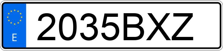 Numer rejestracyjny 2035BXZ posiada SEAT IBIZA Numer rejestracyjny 2035BXZ posiada SEAT IBIZA