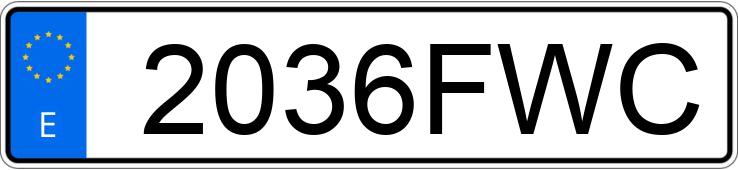 Numer rejestracyjny 2036FWC posiada RENAULT MODUS Numer rejestracyjny 2036FWC posiada RENAULT MODUS