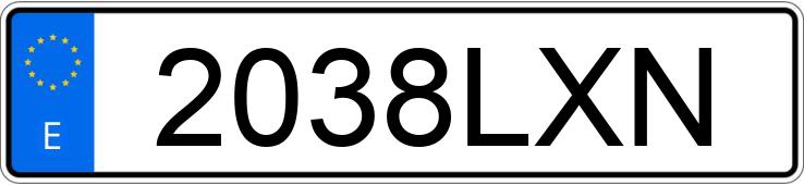 Numer rejestracyjny 2038LXN posiada HONDA SH 125I Numer rejestracyjny 2038LXN posiada HONDA SH 125I