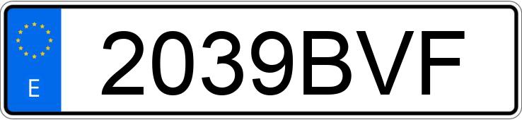 Numer rejestracyjny 2039BVF posiada MERCEDES M (163-164)