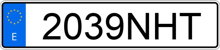 Numer rejestracyjny 2039NHT posiada SKODA KAROQ Numer rejestracyjny 2039NHT posiada SKODA KAROQ