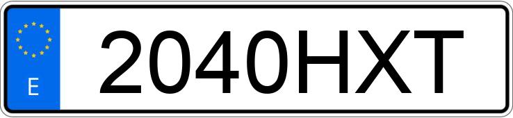 Numer rejestracyjny 2040HXT posiada SEAT ALTEA Numer rejestracyjny 2040HXT posiada SEAT ALTEA