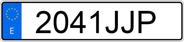 Numer rejestracyjny 2041JJP posiada OPEL ASTRA