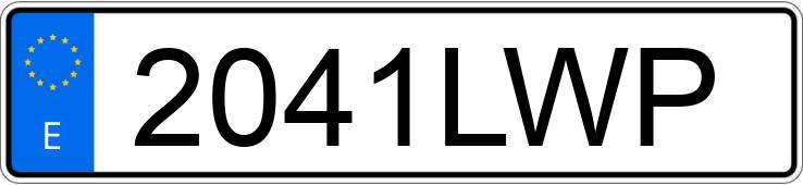 Numer rejestracyjny 2041LWP posiada MERCEDES CLA (118)