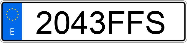 Numer rejestracyjny 2043FFS posiada SUZUKI GSR Numer rejestracyjny 2043FFS posiada SUZUKI GSR