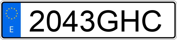 Numer rejestracyjny 2043GHC posiada MERCEDES CLK (208-209) Numer rejestracyjny 2043GHC posiada MERCEDES CLK (208-209)