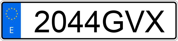 Numer rejestracyjny 2044GVX posiada OPEL ASTRA 1.7 CDTI 110 COSMO