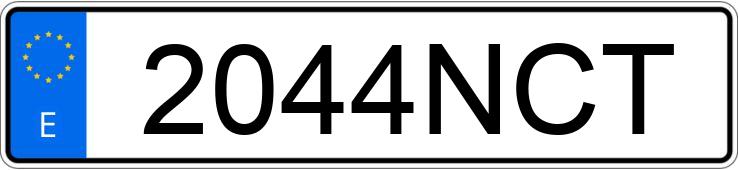 Numer rejestracyjny 2044NCT posiada RENAULT SYMBIOZ