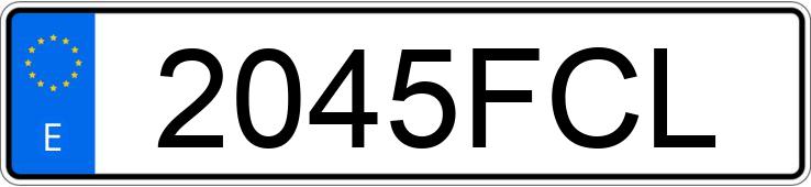 Numer rejestracyjny 2045FCL posiada SEAT LEON