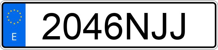 Numer rejestracyjny 2046NJJ posiada MERCEDES CITARO