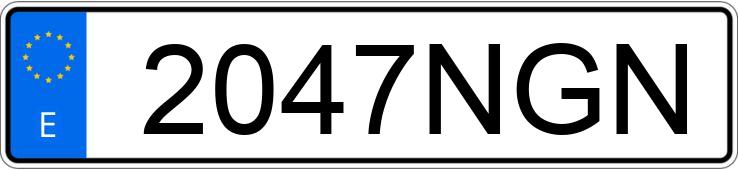 Numer rejestracyjny 2047NGN posiada AUDI Q5