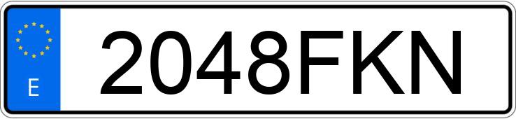 Numer rejestracyjny 2048FKN posiada PEUGEOT 407