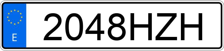 Numer rejestracyjny 2048HZH posiada PEUGEOT PARTNER Numer rejestracyjny 2048HZH posiada PEUGEOT PARTNER