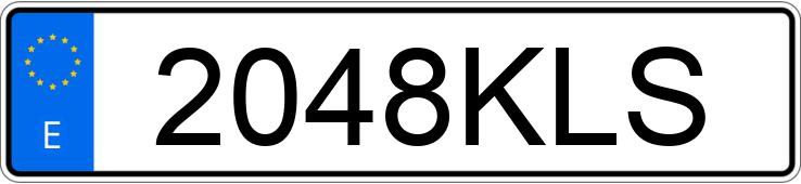 Die Registrierungsnummer 2048KLS hat AUDI A1 SPORTBACK Die Registrierungsnummer 2048KLS hat AUDI A1 SPORTBACK