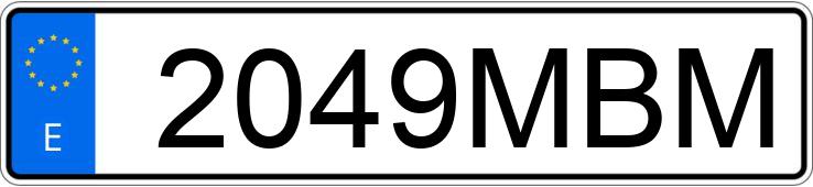 Numer rejestracyjny 2049MBM posiada SEAT LEON