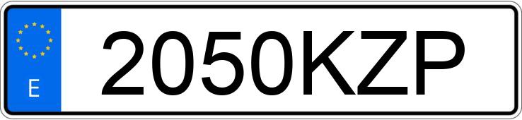 Numer rejestracyjny 2050KZP posiada BMW SERIE 3