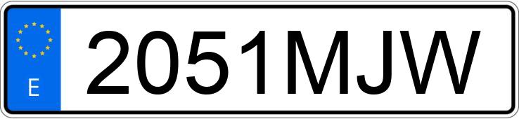 Numer rejestracyjny 2051MJW posiada TESLA MODEL 3 Numer rejestracyjny 2051MJW posiada TESLA MODEL 3