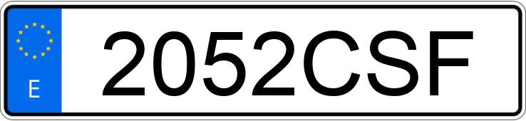 Numer rejestracyjny 2052CSF posiada AUDI A3 Numer rejestracyjny 2052CSF posiada AUDI A3