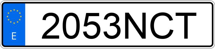 Numer rejestracyjny 2053NCT posiada TOYOTA YARIS CROSS