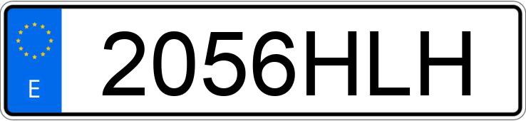 Numer rejestracyjny 2056HLH posiada FORD TRANSIT