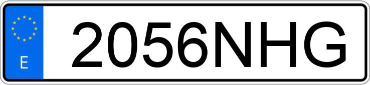 Numer rejestracyjny 2056NHG posiada TOYOTA LAND CRUISER