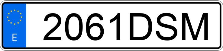 Numer rejestracyjny 2061DSM posiada PEUGEOT 307 Numer rejestracyjny 2061DSM posiada PEUGEOT 307