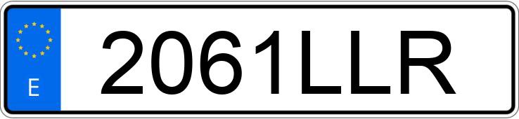 Numer rejestracyjny 2061LLR posiada VOLKSWAGEN POLO