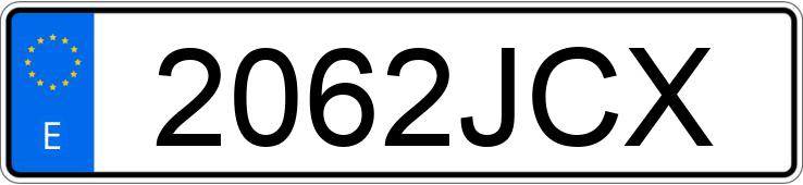 Numer rejestracyjny 2062JCX posiada IVECO DAILY Numer rejestracyjny 2062JCX posiada IVECO DAILY