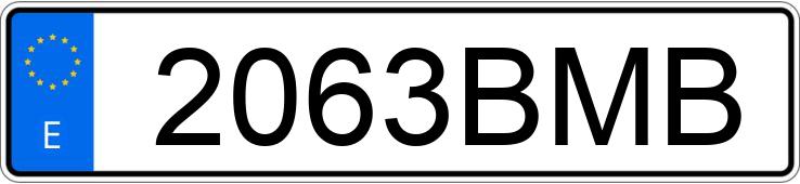 Numer rejestracyjny 2063BMB posiada MERCEDES ATEGO