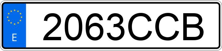 Numer rejestracyjny 2063CCB posiada FORD FOCUS