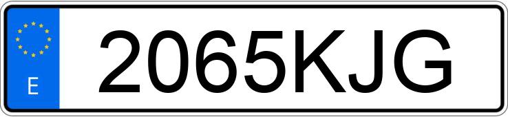 Numer rejestracyjny 2065KJG posiada MINI MINI