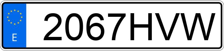 Numer rejestracyjny 2067HVW posiada SEAT IBIZA Numer rejestracyjny 2067HVW posiada SEAT IBIZA